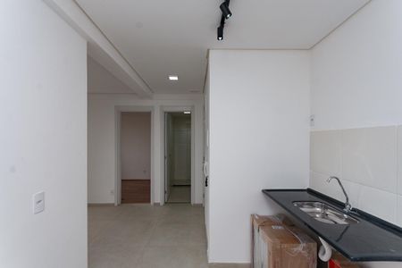 Apartamento para alugar com 37m², 2 quartos e sem vagaCozinha Americana