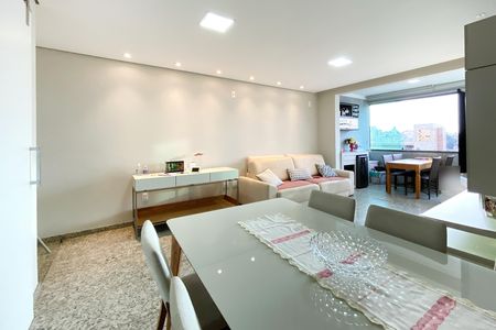Sala de apartamento à venda com 4 quartos, 113m² em Nova Granada, Belo Horizonte