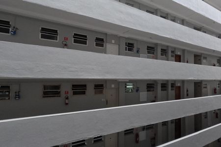 Vista da Sala de apartamento para alugar com 1 quarto, 48m² em Aparecida, Santos