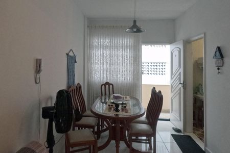 Sala de apartamento para alugar com 1 quarto, 48m² em Aparecida, Santos