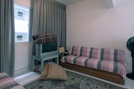 Sala de apartamento para alugar com 1 quarto, 48m² em Aparecida, Santos