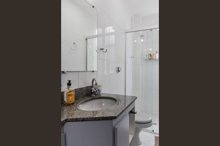 Banheiro da Suíte de apartamento à venda com 2 quartos, 65m² em Estoril, Belo Horizonte