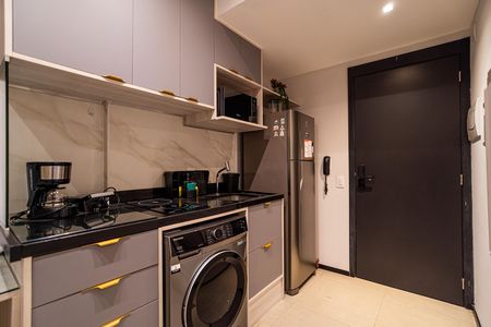 Studio para alugar com 21m², 1 quarto e sem vaga Studio para alugar com 21m², 1 quarto e sem vagaCozinha