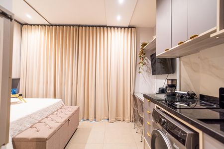 Studio para alugar com 21m², 1 quarto e sem vaga Studio para alugar com 21m², 1 quarto e sem vagaCozinha