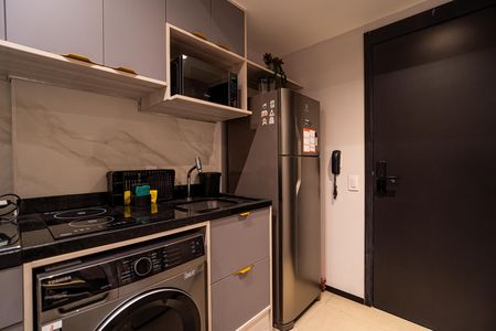 Studio para alugar com 21m², 1 quarto e sem vaga Studio para alugar com 21m², 1 quarto e sem vagaCozinha