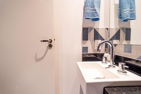 Studio para alugar com 21m², 1 quarto e sem vaga Studio para alugar com 21m², 1 quarto e sem vagaBanheiro