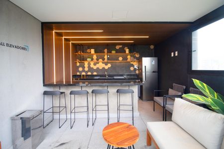 Studio à venda com 27m², 1 quarto e sem vaga