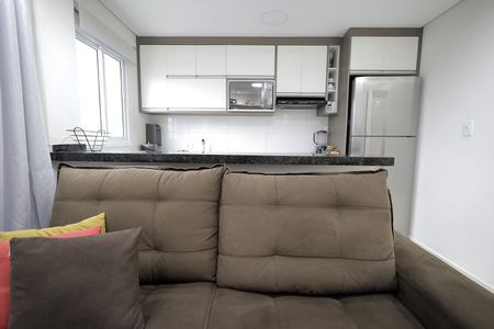 Sala de apartamento à venda com 2 quartos, 80m² em Vila Guaraciaba, Santo André