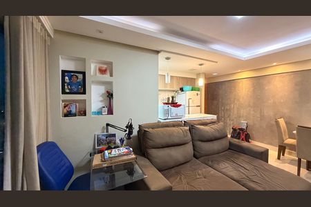 Sala de apartamento à venda com 2 quartos, 59m² em Parque Amazonia, Goiânia