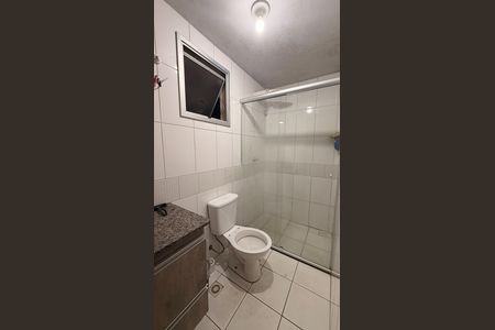 Banheiro da Suíte de apartamento à venda com 2 quartos, 59m² em Parque Amazonia, Goiânia