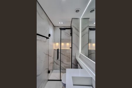 Studio à venda com 27m², 1 quarto e sem vaga Studio à venda com 27m², 1 quarto e sem vagaBanheiro