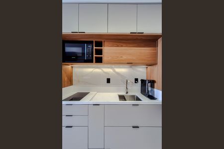 Studio à venda com 27m², 1 quarto e sem vaga Studio à venda com 27m², 1 quarto e sem vagaCozinha