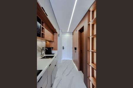Studio à venda com 27m², 1 quarto e sem vaga Studio à venda com 27m², 1 quarto e sem vagaCozinha