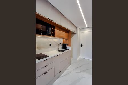Studio para alugar com 27m², 1 quarto e sem vaga Studio para alugar com 27m², 1 quarto e sem vagaCozinha