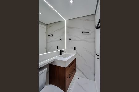 Studio para alugar com 27m², 1 quarto e sem vaga Studio para alugar com 27m², 1 quarto e sem vagaBanheiro