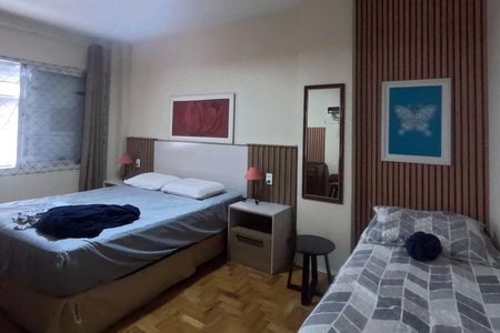 Quarto 1 de apartamento para alugar com 1 quarto, 47m² em Embaré, Santos