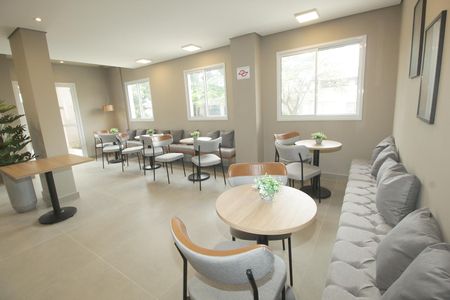 Apartamento à venda com 46m², 2 quartos e 1 vagaÁrea comum - Salão de festas