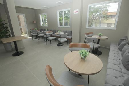 Apartamento à venda com 46m², 2 quartos e 1 vagaÁrea comum - Salão de festas