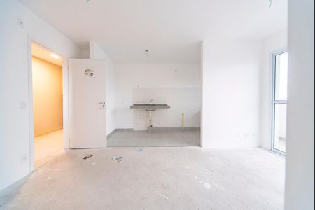 Sala de apartamento à venda com 2 quartos, 46m² em Vila Curuçá, Santo André