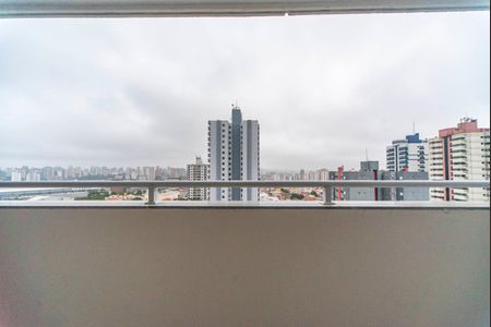 Varanda da Sala de apartamento à venda com 2 quartos, 46m² em Vila Curuçá, Santo André