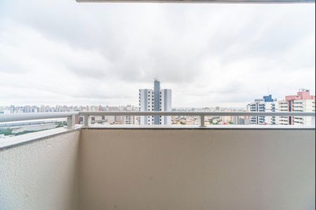 Varanda da Sala de apartamento à venda com 2 quartos, 46m² em Vila Curuçá, Santo André