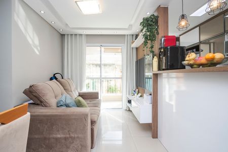 Sala de apartamento para alugar com 2 quartos, 50m² em Jardim Casablanca, São Paulo