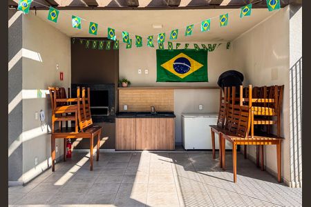 Apartamento à venda com 34m², 2 quartos e sem vaga Apartamento à venda com 34m², 2 quartos e sem vagaÁrea comum - Churrasqueira