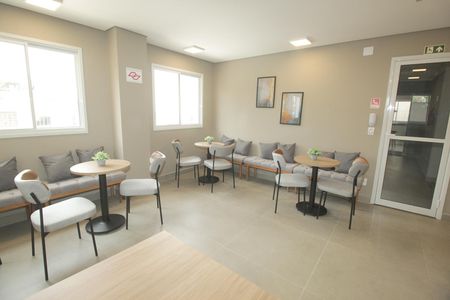 Apartamento à venda com 46m², 2 quartos e 1 vagaÁrea comum - Salão de festas