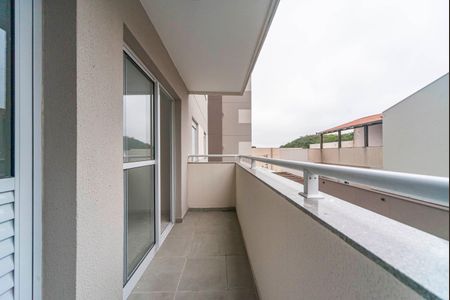 Varanda da Sala de apartamento à venda com 2 quartos, 46m² em Vila Curuçá, Santo André