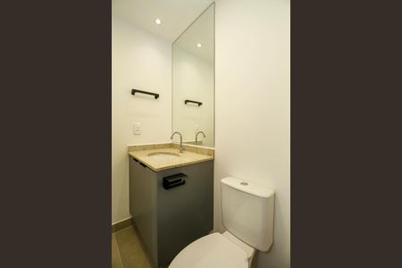 Apartamento para alugar com 26m², 1 quarto e sem vaga Apartamento para alugar com 26m², 1 quarto e sem vagaBanheiro da Suíte