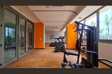 Apartamento para alugar com 26m², 1 quarto e sem vaga Apartamento para alugar com 26m², 1 quarto e sem vagaÁrea Comum - Academia