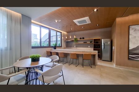 Apartamento para alugar com 26m², 1 quarto e sem vaga Apartamento para alugar com 26m², 1 quarto e sem vagaÁrea Comum - Lounge Bar