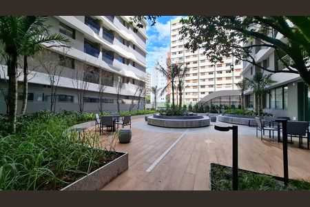 Apartamento para alugar com 26m², 1 quarto e sem vaga Apartamento para alugar com 26m², 1 quarto e sem vagaÁrea Comum - Espaço de Lazer Externo