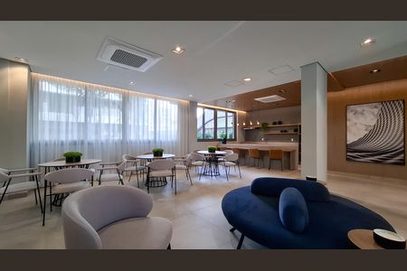 Apartamento para alugar com 26m², 1 quarto e sem vaga Apartamento para alugar com 26m², 1 quarto e sem vagaÁrea Comum - Lounge Bar
