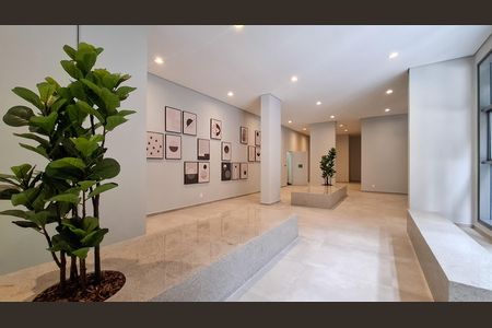 Apartamento para alugar com 26m², 1 quarto e sem vaga Apartamento para alugar com 26m², 1 quarto e sem vagaHall Social