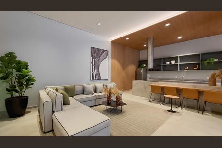Apartamento para alugar com 26m², 1 quarto e sem vaga Apartamento para alugar com 26m², 1 quarto e sem vagaÁrea Comum - Espaço Gourmet