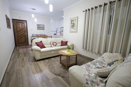 Sala de apartamento à venda com 2 quartos, 69m² em Vila Leopoldina, Santo André