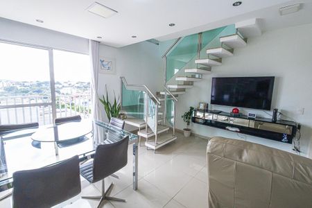 sala de apartamento à venda com 3 quartos, 169m² em Heliópolis, Belo Horizonte