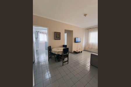 Sala de apartamento para alugar com 1 quarto, 70m² em Guilhermina, Praia Grande