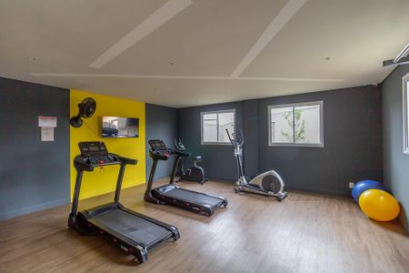 Apartamento para alugar com 34m², 2 quartos e sem vaga Apartamento para alugar com 34m², 2 quartos e sem vagaÁrea Comum - Academia