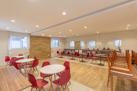 Apartamento para alugar com 34m², 2 quartos e sem vaga Apartamento para alugar com 34m², 2 quartos e sem vagaÁrea Comum - Salão de Festas