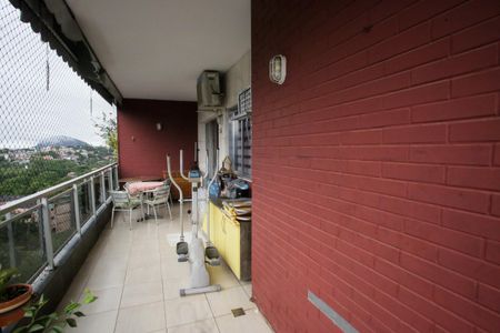 Varanda da Sala de apartamento à venda com 3 quartos, 127m² em Freguesia (jacarepaguá), Rio de Janeiro