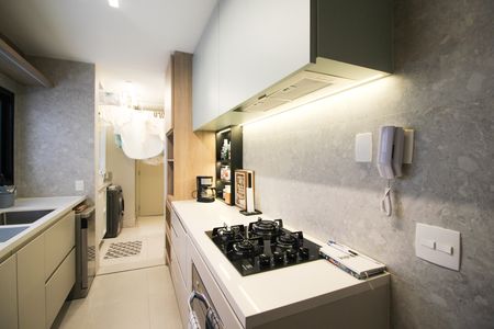 Apartamento à venda com 106m², 2 quartos e 2 vagas Apartamento à venda com 106m², 2 quartos e 2 vagasCozinha