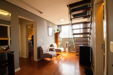 Sala de Estar  de apartamento à venda com 3 quartos, 100m² em Camargos, Belo Horizonte