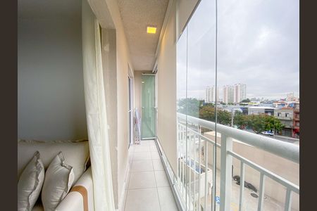 Apartamento à venda com 29m², 1 quarto e sem vagaVaranda