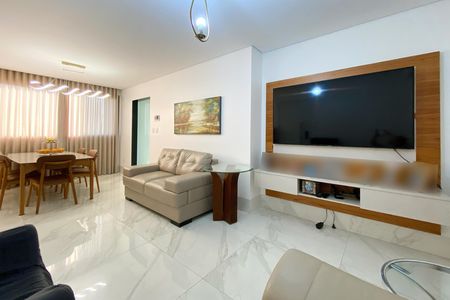 Sala de apartamento à venda com 3 quartos, 87m² em bairro São Pedro , Belo Horizonte