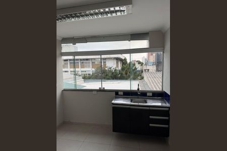 Cozinha de apartamento para alugar com 1 quarto, 27m² em Centro, São Caetano do Sul