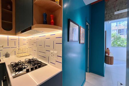 Apartamento à venda com 80m², 1 quarto e sem vagaCozinha