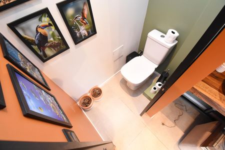 Apartamento à venda com 96m², 2 quartos e 2 vagasLavabo da Área gourmet
