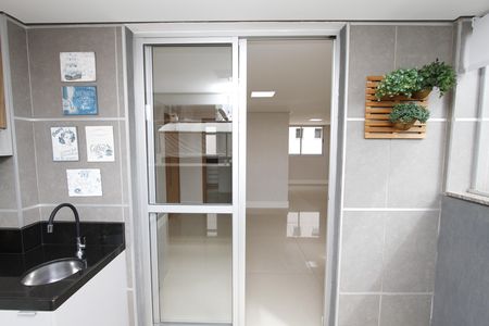 Varanda da Sala de apartamento à venda com 3 quartos, 105m² em Buritis, Belo Horizonte